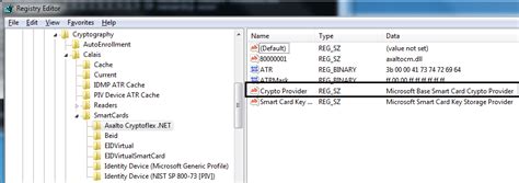 smart card crypto provider enable windows 10|Smart Card Group Policy and Registry Settings.